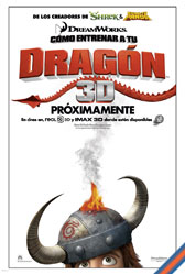 Como entrenar a tu dragón 3D