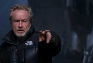 Ridley Scott mandó instrucciones a las cabinas de proyección