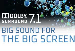 El sonido 7.1 de Dolby casi es el 