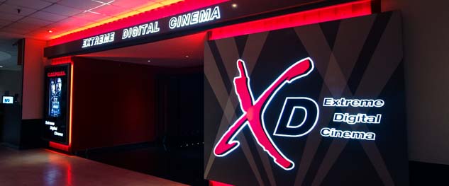 La nueva sala XD de Cinemark Malvinas Argentinas