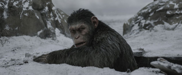 El planeta de los simios ganó el fin de semana en los cines