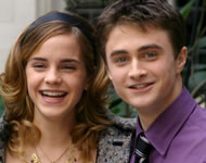 Harry y Hermione juntos