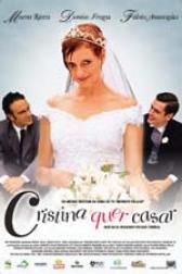 Cristina quiere casarse