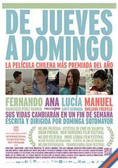 De jueves a domingo