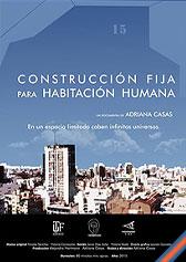 Construcción fija para habitación humana