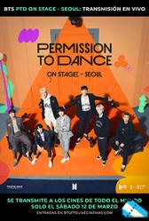 BTS: Permission to Dance on stage