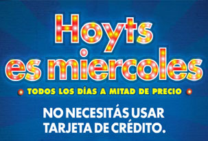 Hoyts a mitad de precio!