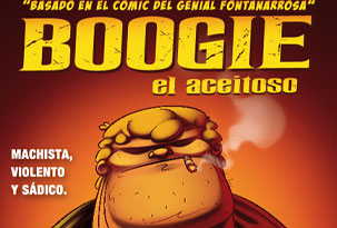 Boogie el aceitoso, primer estreno 3D argentino