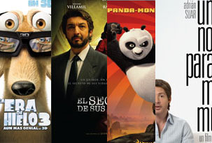 Comparativo 2008 vs 2009 de la industria del cine hasta Octubre