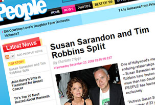 Se separaron Tim Robbins y Susan Sarandon