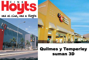 Hoyts suma dos salas 3D