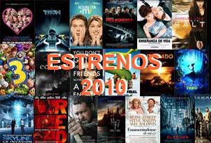 Todos los estrenos del 2010