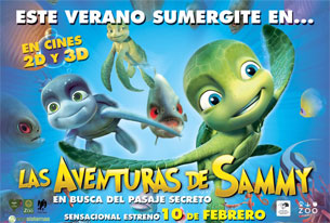 Avant premiere LAS AVENTURAS DE SAMMY 3D