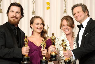 Los ganadores del Oscar 2011