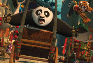 Kung Fu Panda superó el millón de espectadores