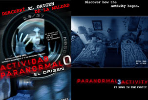 Actividad Paranormal vs Actividad Paranormal