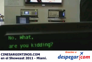 Showeast 2011: subtitulado portatil para sordos