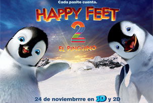 Avant premiere HAPPY FEET 2 3D en Mar del Plata