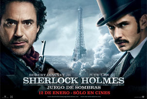Avant premiere SHERLOCK HOLMES: JUEGO DE SOMBRAS