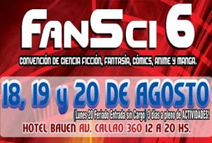 Se desarrolla el Fansci 6 este fin de semana largo