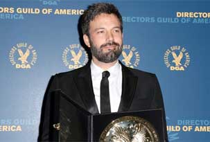 Ben Affleck ganó el premio de los directores por Argo