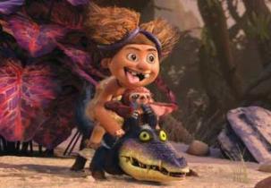 Primer lugar para Los Croods en el fin de semana