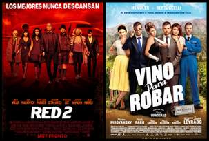 Buena salida digital de Vino para robar y RED 2