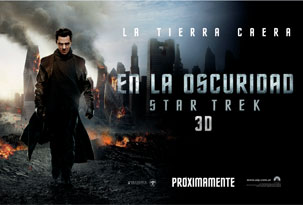 Avant premiere EN LA OSCURIDAD: STAR TREK en el Imax