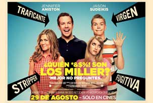 Avant premiere ¿QUIÉN *&$%! SON LOS MILLER?