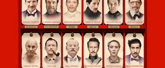 El Gran Hotel Budapest se estrena solo en digital