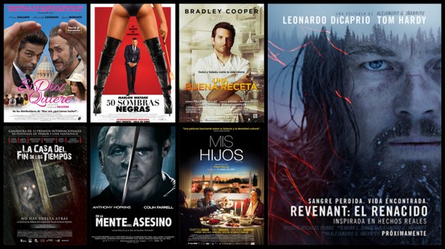 Una semana con muchos estrenos y copias en los cines