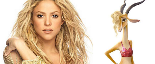 Shakira puso su voz a un personaje en los dos idiomas de Zootopia