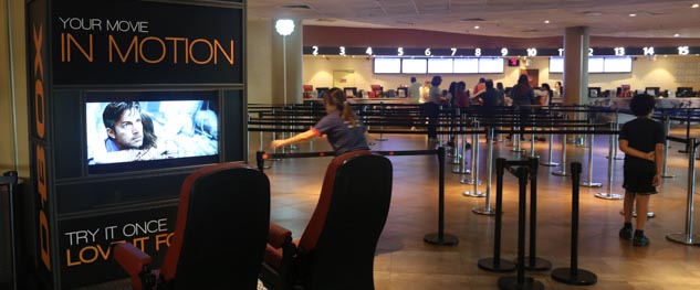 El Hoyts Abasto y el Cinemark Malvinas muestran sus butacas DBOX