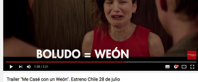 Me casé con un weón se estrena en Chile