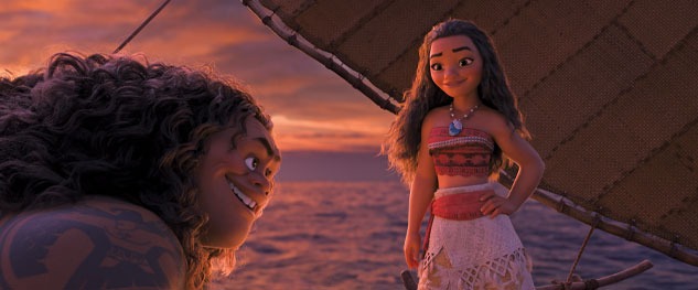 Moana superó el millón de espectadores