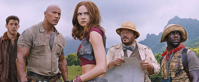 Jumanji arrancó primera con más de 47.000 espectadores