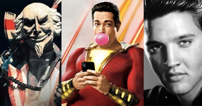 Shazam, Elvis, La Purga y más cambios en los próximos estrenos