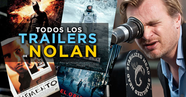 Christopher Nolan: Los trailers de todas sus películas
