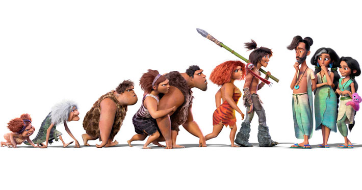 Primer arte para la secuela de Los Croods 