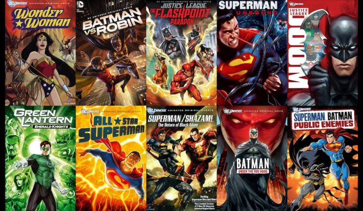El universo animado de DC Comics Cines Argentinos
