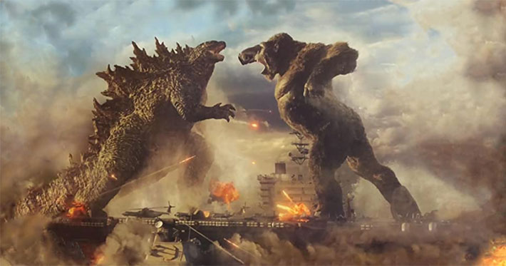 Se adelanta Godzilla vs Kong y otros cambios de la semana