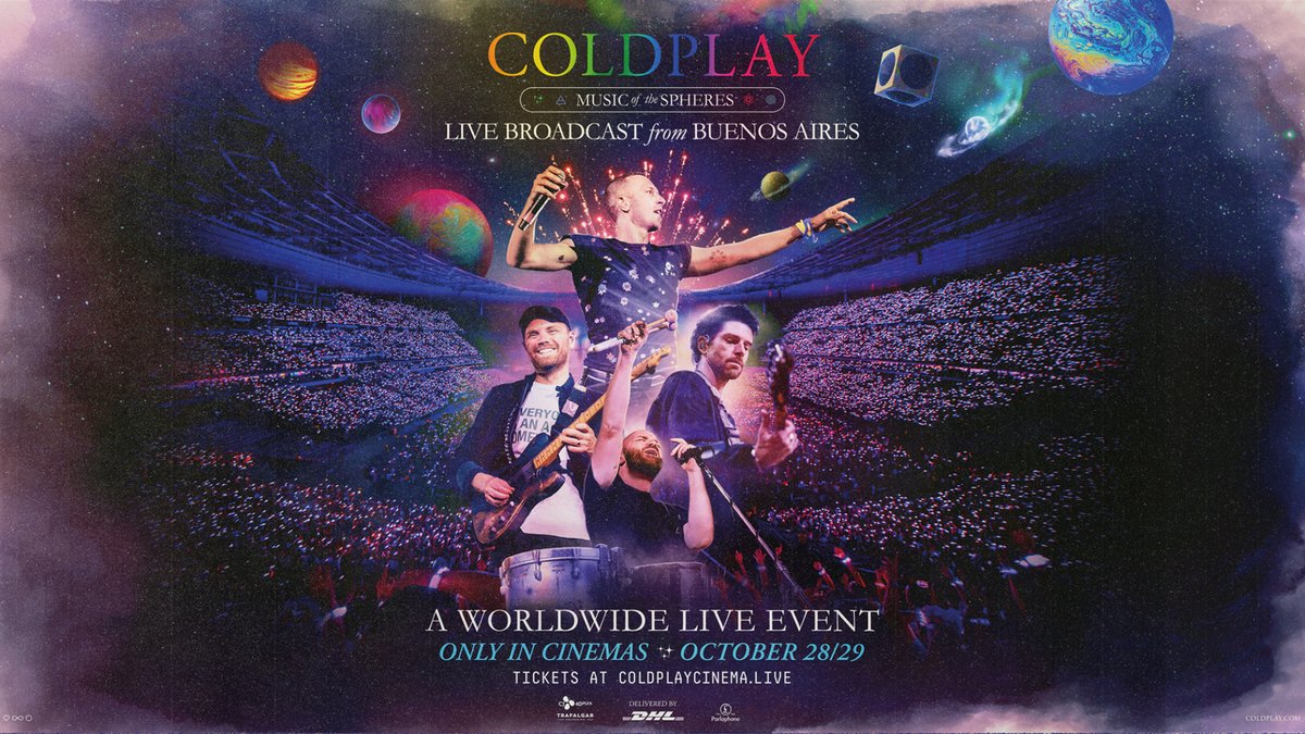 Uno de los recitales de Coldplay en River será transmitido a cines de todo el mundo