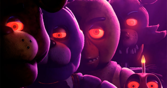 Casi medio millón de personas fueron a ver Five nights at Freddys	